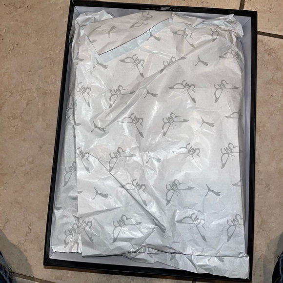 Puma Dua Lipa Platform WMNS Mayze Suede Black Blue Glow Sneakers - Picture 9 of 9